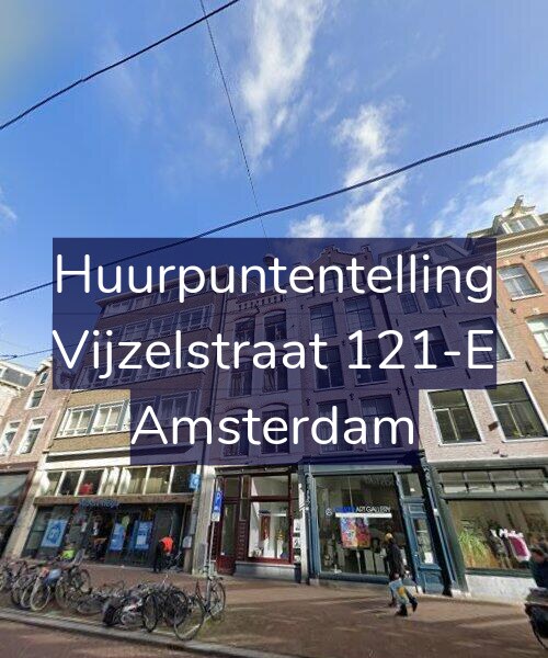 Foto gevel Huurpuntentelling voor Vijzelstraat 121-E, Amsterdam