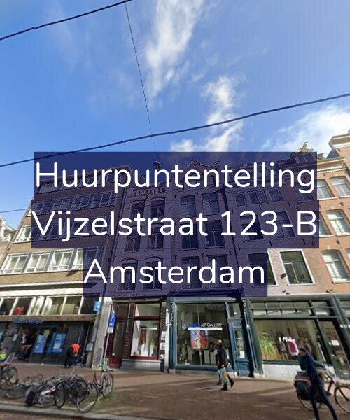 Foto gevel Huurpuntentelling voor Vijzelstraat 123-B, Amsterdam