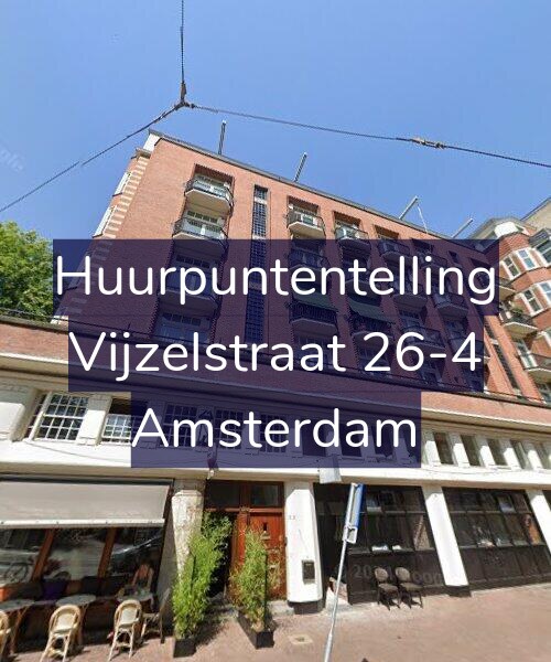 Foto gevel Huurpuntentelling voor Vijzelstraat 26-4, Amsterdam