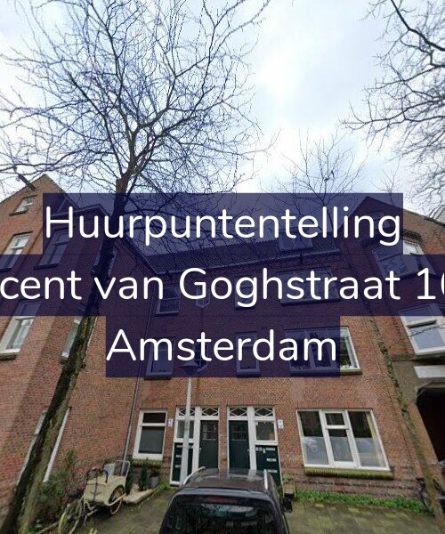 Foto gevel Huurpuntentelling voor Vincent van Goghstraat 16-C, Amsterdam