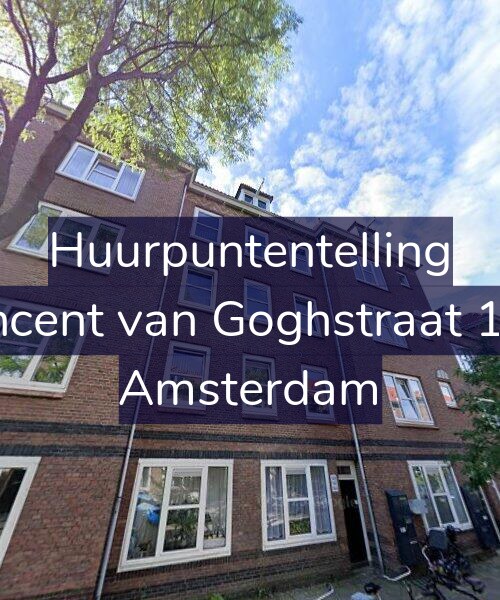 Foto gevel Huurpuntentelling voor Vincent van Goghstraat 146, Amsterdam