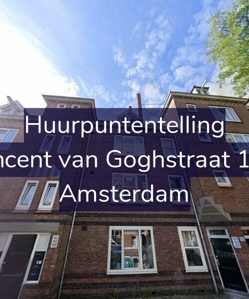 Foto gevel Huurpuntentelling voor Vincent van Goghstraat 158, Amsterdam