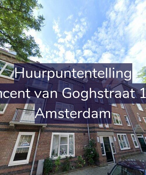 Foto gevel Huurpuntentelling voor Vincent van Goghstraat 164, Amsterdam