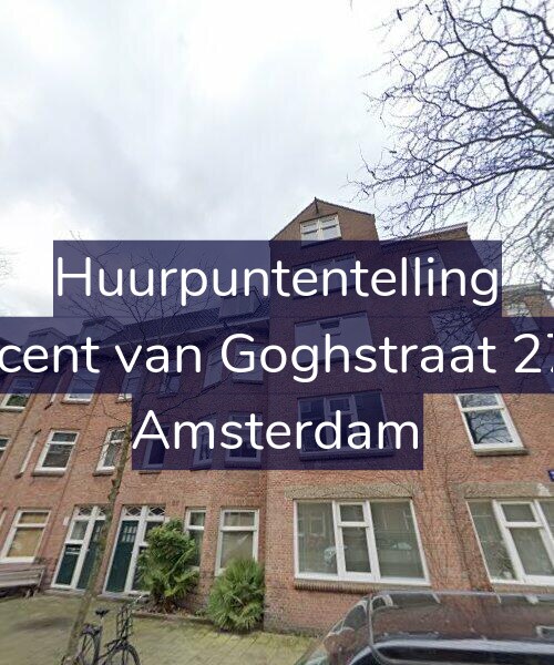 Foto gevel Huurpuntentelling voor Vincent van Goghstraat 27-D, Amsterdam