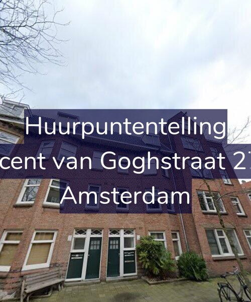 Foto gevel Huurpuntentelling voor Vincent van Goghstraat 27-A, Amsterdam