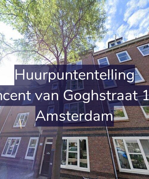 Foto gevel Huurpuntentelling voor Vincent van Goghstraat 154, Amsterdam