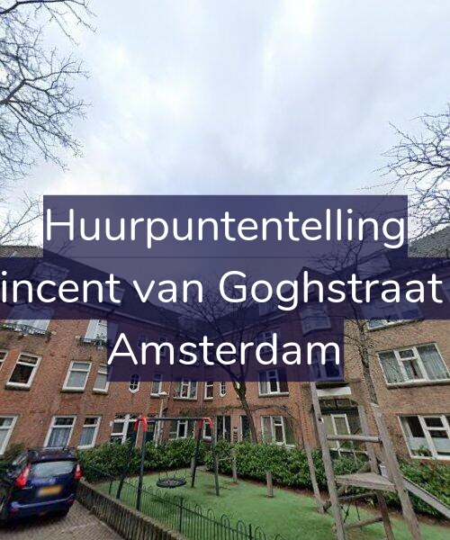 Foto gevel Huurpuntentelling voor Vincent van Goghstraat 1, Amsterdam