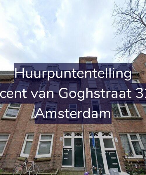Foto gevel Huurpuntentelling voor Vincent van Goghstraat 32-C, Amsterdam