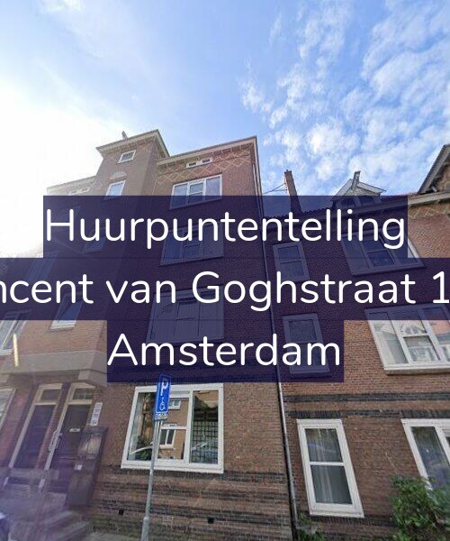 Foto gevel Huurpuntentelling voor Vincent van Goghstraat 198, Amsterdam