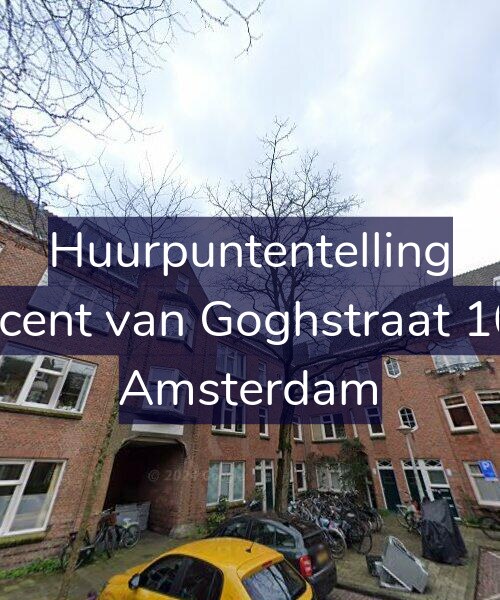 Foto gevel Huurpuntentelling voor Vincent van Goghstraat 10-B, Amsterdam