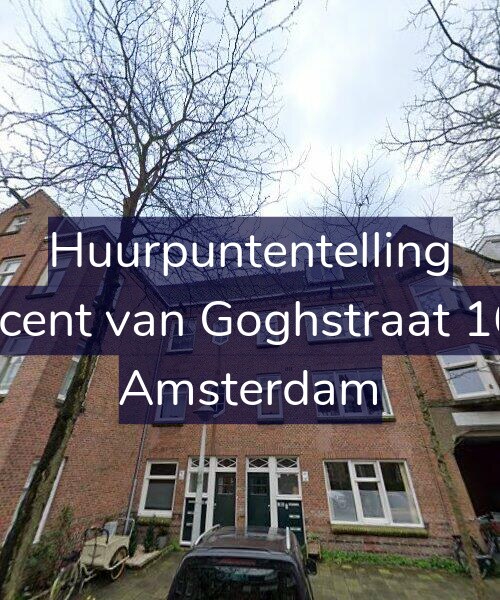 Foto gevel Huurpuntentelling voor Vincent van Goghstraat 16-B, Amsterdam