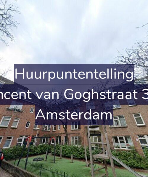 Foto gevel Huurpuntentelling voor Vincent van Goghstraat 3-B, Amsterdam