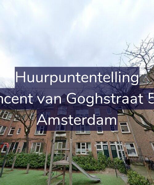 Foto gevel Huurpuntentelling voor Vincent van Goghstraat 5-C, Amsterdam