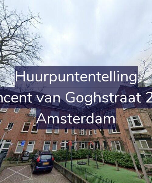 Foto gevel Huurpuntentelling voor Vincent van Goghstraat 2-A, Amsterdam
