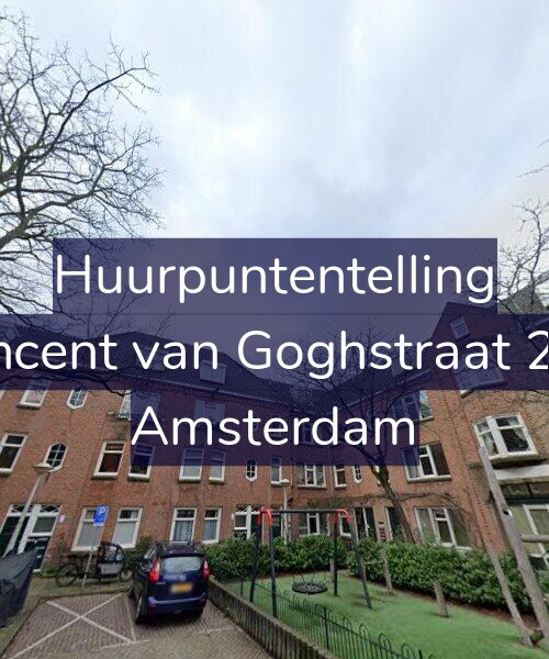 Foto gevel Huurpuntentelling voor Vincent van Goghstraat 2-B, Amsterdam