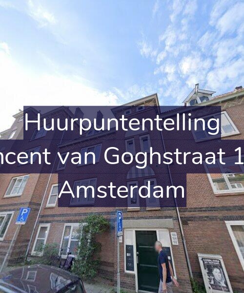 Foto gevel Huurpuntentelling voor Vincent van Goghstraat 188, Amsterdam