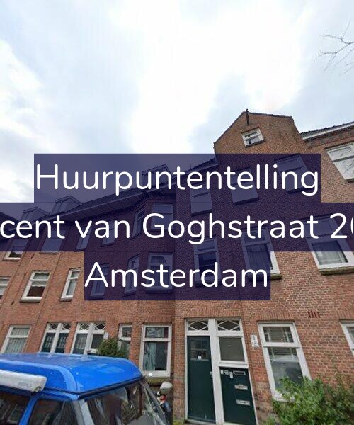Foto gevel Huurpuntentelling voor Vincent van Goghstraat 20-C, Amsterdam