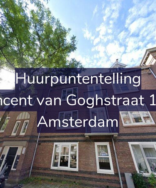 Foto gevel Huurpuntentelling voor Vincent van Goghstraat 170, Amsterdam
