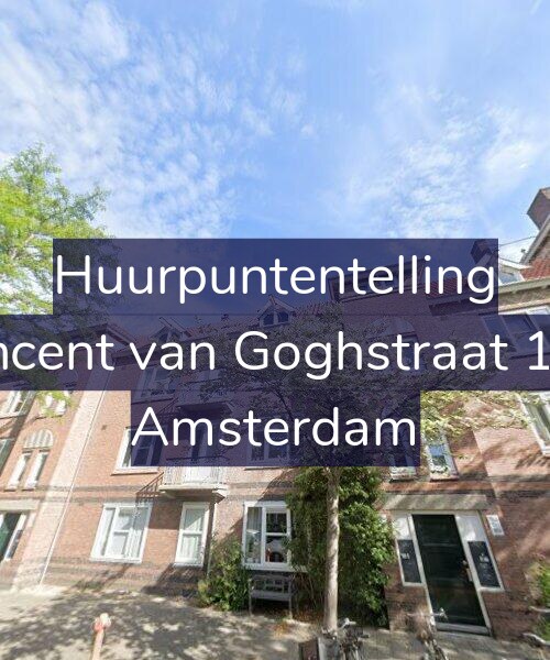 Foto gevel Huurpuntentelling voor Vincent van Goghstraat 185, Amsterdam