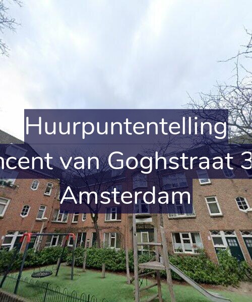 Foto gevel Huurpuntentelling voor Vincent van Goghstraat 3-D, Amsterdam