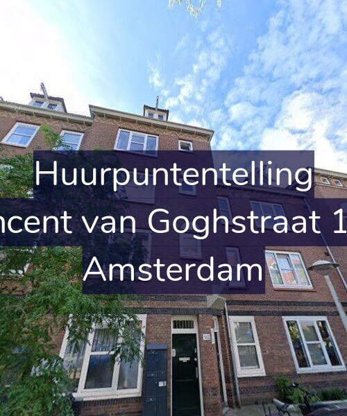 Foto gevel Huurpuntentelling voor Vincent van Goghstraat 142, Amsterdam