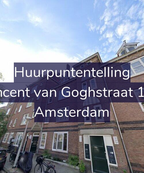 Foto gevel Huurpuntentelling voor Vincent van Goghstraat 134, Amsterdam