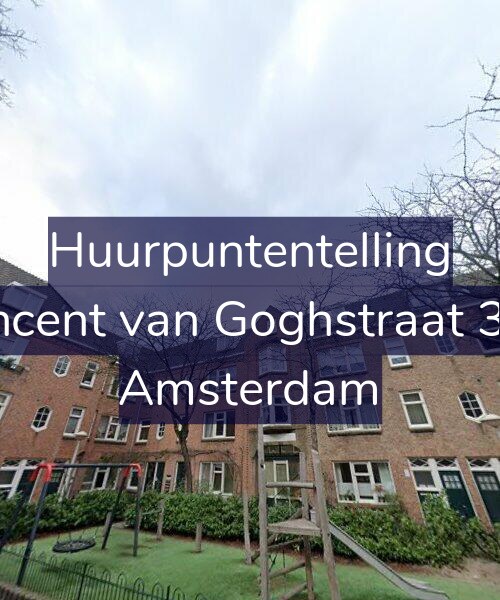 Foto gevel Huurpuntentelling voor Vincent van Goghstraat 3-A, Amsterdam
