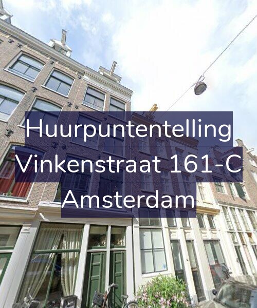 Foto gevel Huurpuntentelling voor Vinkenstraat 161-C, Amsterdam
