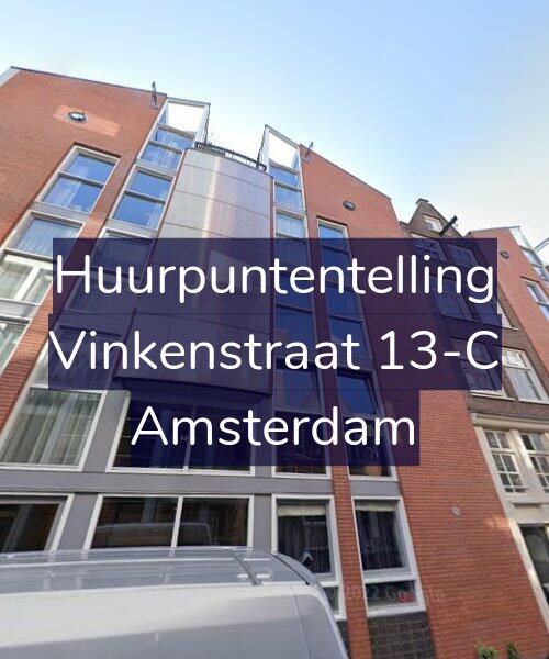 Foto gevel Huurpuntentelling voor Vinkenstraat 13-C, Amsterdam