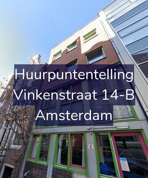Foto gevel Huurpuntentelling voor Vinkenstraat 14-B, Amsterdam