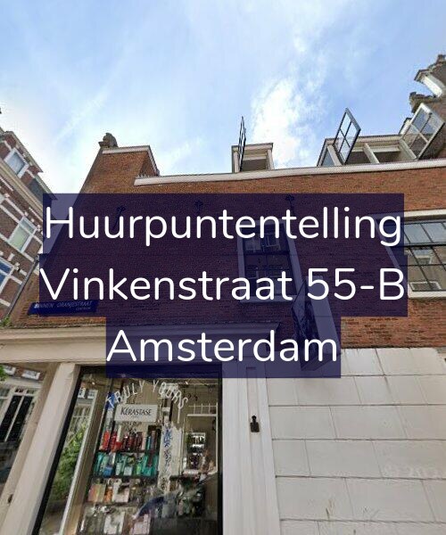 Foto gevel Huurpuntentelling voor Vinkenstraat 55-B, Amsterdam