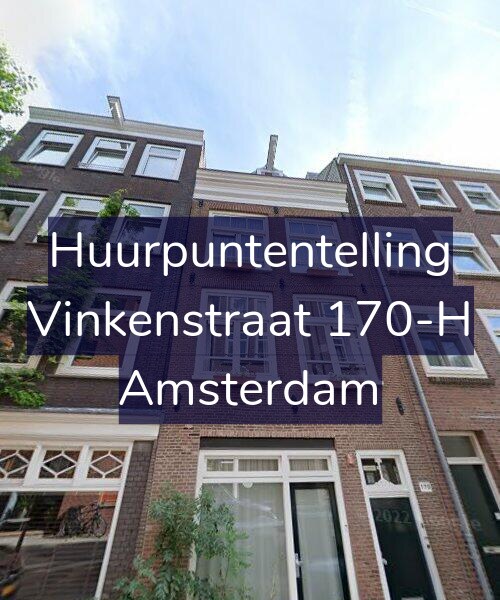 Foto gevel Huurpuntentelling voor Vinkenstraat 170-H, Amsterdam