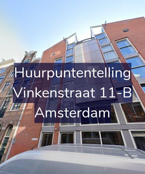 Foto gevel Huurpuntentelling voor Vinkenstraat 11-B, Amsterdam