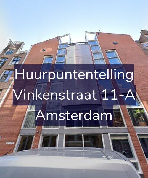 Foto gevel Huurpuntentelling voor Vinkenstraat 11-A, Amsterdam