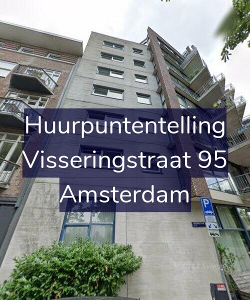 Foto gevel Huurpuntentelling voor Visseringstraat 95, Amsterdam