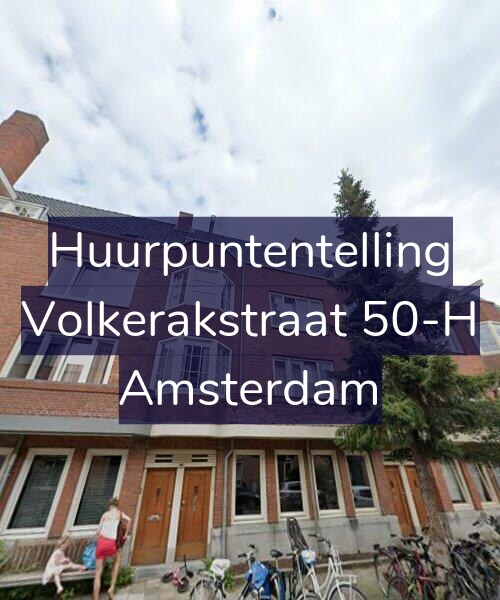 Foto gevel Huurpuntentelling voor Volkerakstraat 50-H, Amsterdam