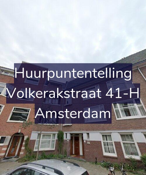 Foto gevel Huurpuntentelling voor Volkerakstraat 41-H, Amsterdam