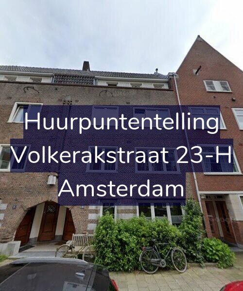 Foto gevel Huurpuntentelling voor Volkerakstraat 23-H, Amsterdam
