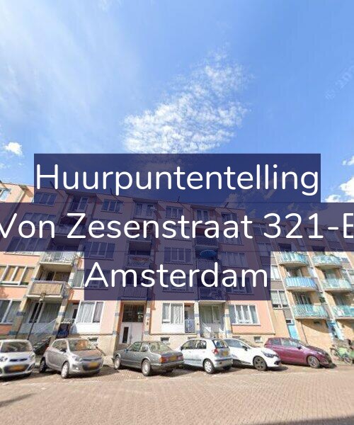 Foto gevel Huurpuntentelling voor Von Zesenstraat 321-E, Amsterdam