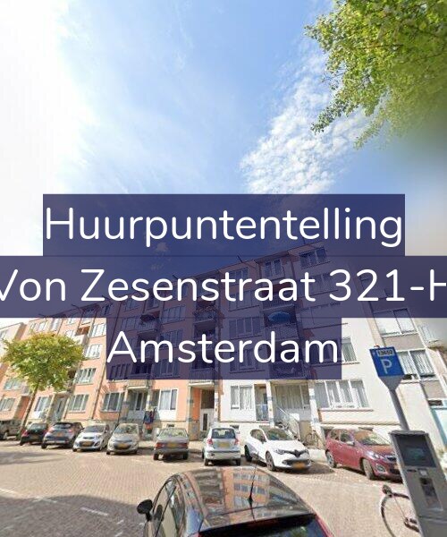 Foto gevel Huurpuntentelling voor Von Zesenstraat 321-H, Amsterdam