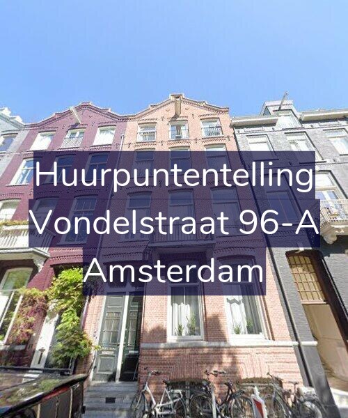 Foto gevel Huurpuntentelling voor Vondelstraat 96-A, Amsterdam