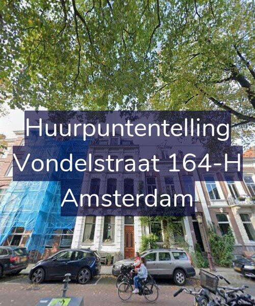 Foto gevel Huurpuntentelling voor Vondelstraat 164-H, Amsterdam