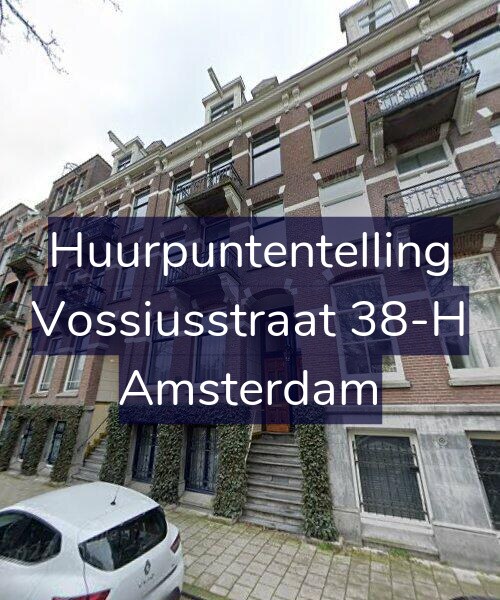 Foto gevel Huurpuntentelling voor Vossiusstraat 38-H, Amsterdam