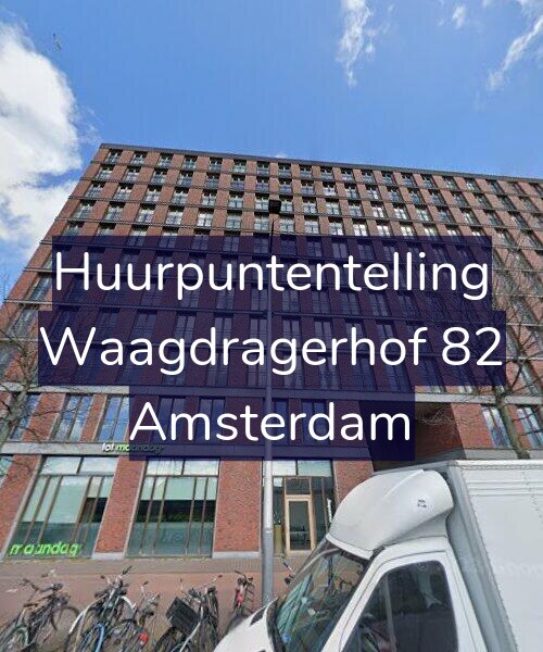 Foto gevel Huurpuntentelling voor Waagdragerhof 82, Amsterdam