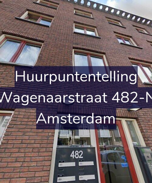 Foto gevel Huurpuntentelling voor Wagenaarstraat 482-N, Amsterdam