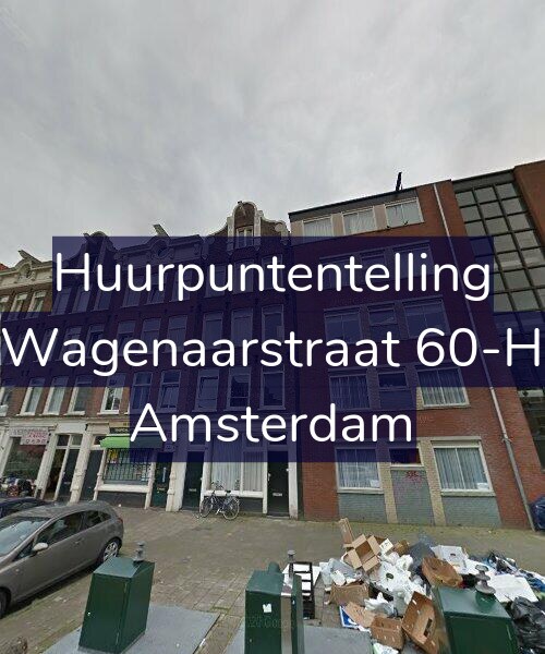Foto gevel Huurpuntentelling voor Wagenaarstraat 60-H, Amsterdam