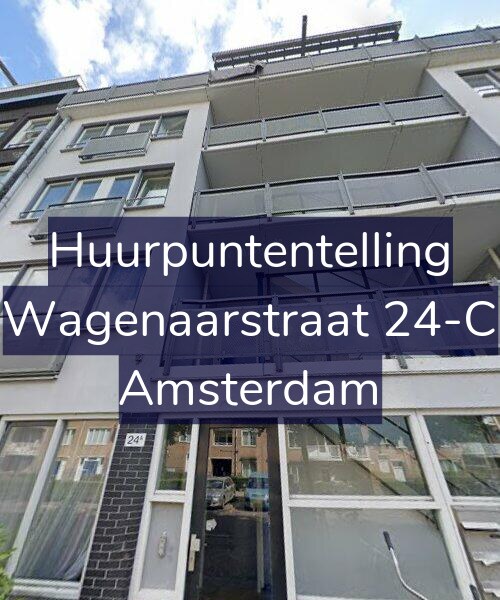Foto gevel Huurpuntentelling voor Wagenaarstraat 24-C, Amsterdam