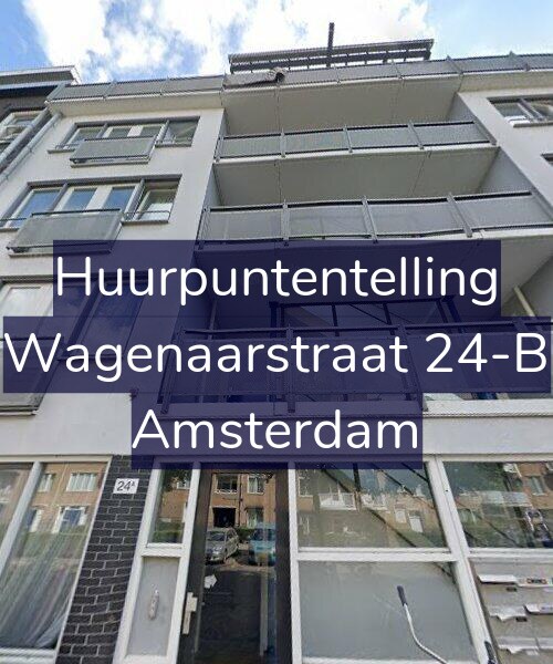 Foto gevel Huurpuntentelling voor Wagenaarstraat 24-B, Amsterdam
