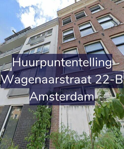 Foto gevel Huurpuntentelling voor Wagenaarstraat 22-B, Amsterdam