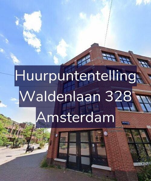 Foto gevel Huurpuntentelling voor Waldenlaan 328, Amsterdam
